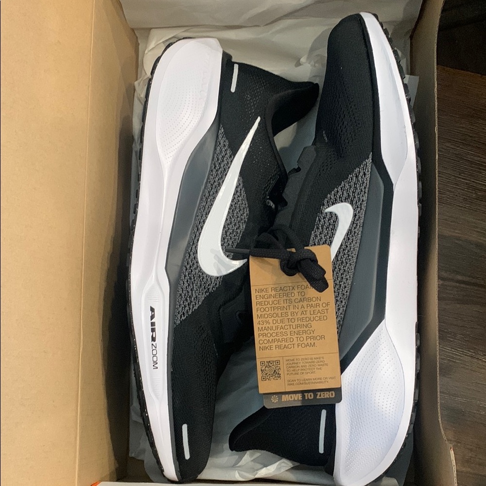 Nike Air Zoom Pegasus 41 TB Sneakers in Black and White